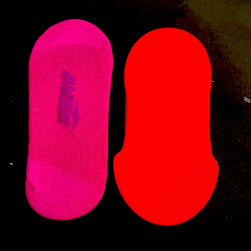 Neon no show socks bundle